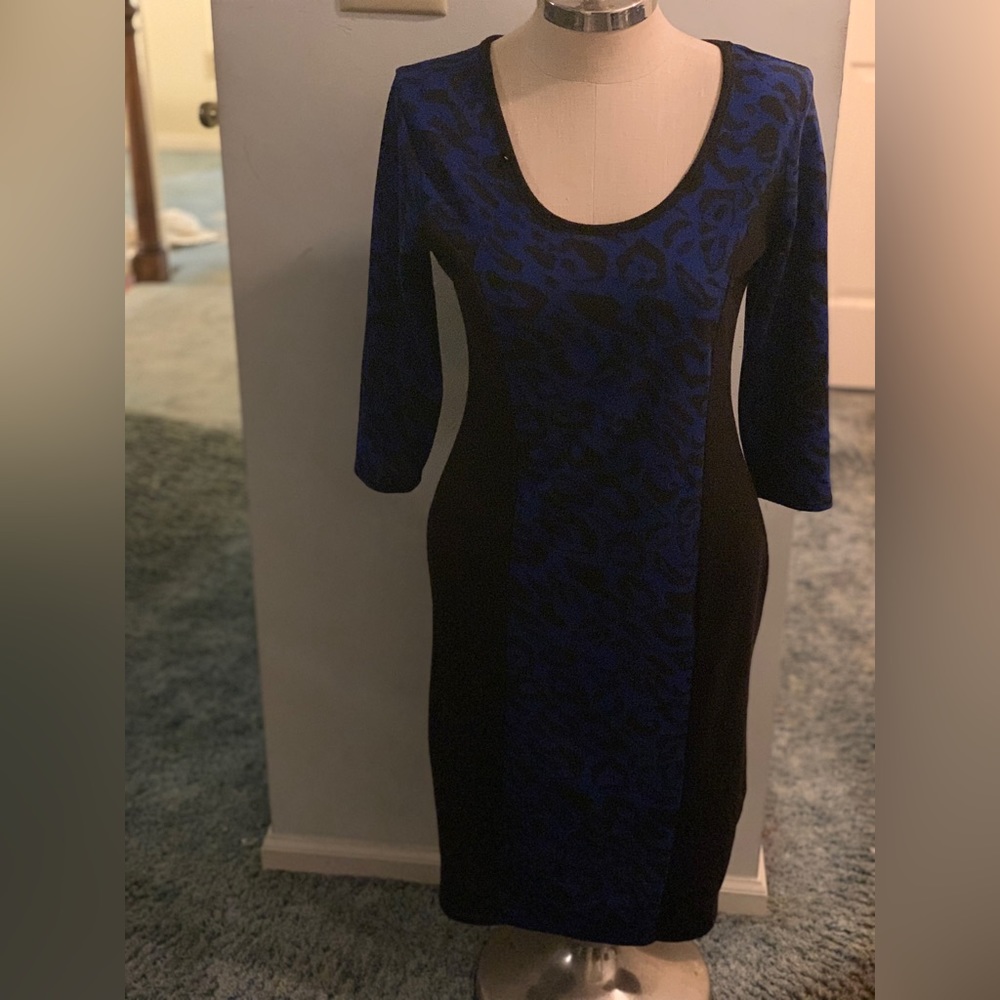 Animal print dress